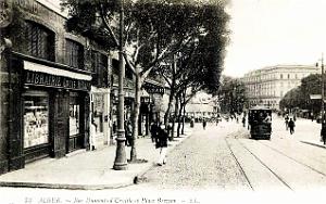 Alger - Rue Dumont d'Urville et Place Bresson